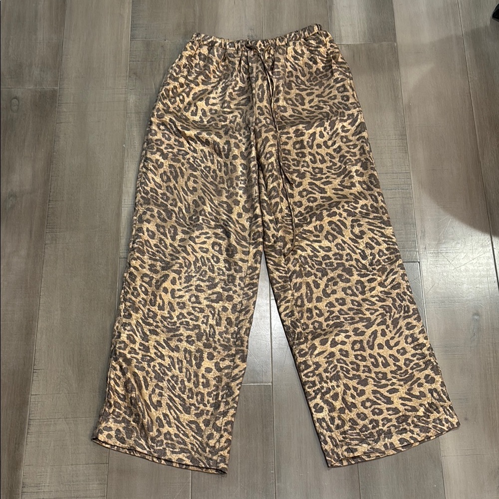 Leopard Print Women's Pants